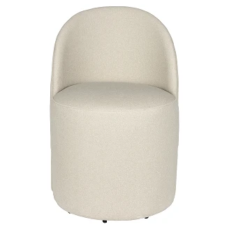 Zuiver Stol med Armlener <strong>Plush</strong>  Beige