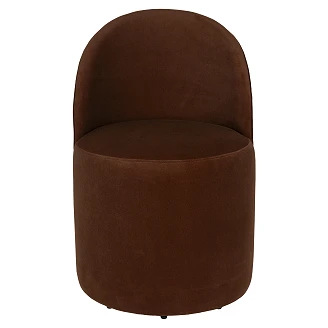 Zuiver Stol med Armlener <strong>Plush</strong>  Brun
