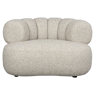 Dutchbone Stol med Armlener <strong>Duvane</strong>  Beige