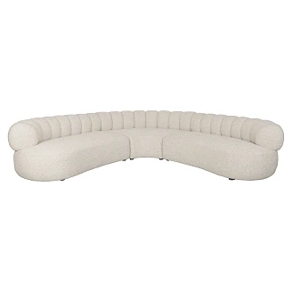 Dutchbone Sofa <strong>Duvane</strong>  Beige