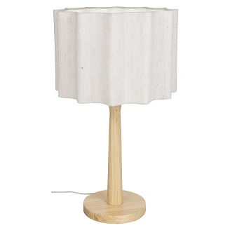 Dutchbone Bordlampe <strong>Scallop</strong>  Natur