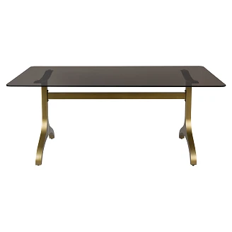 Dutchbone Spisebord <strong>Sansa Ny</strong>  Gull 180x90 cm