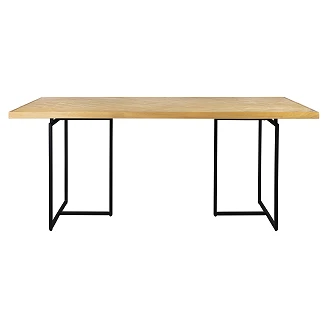 Dutchbone Spisebord <strong>Class</strong>  Eik 220x90 cm