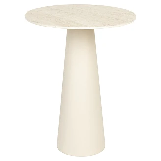 Sidebord <strong>Chaco</strong>  Krem Ø52 cm