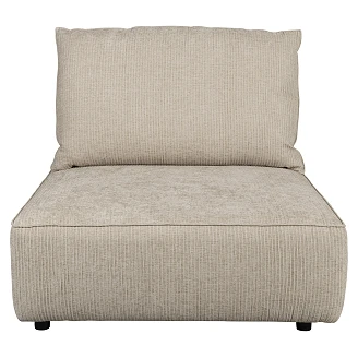 Zuiver Sofaelement med Rygg 1,5-Seter <strong>Hunter</strong>  Sand