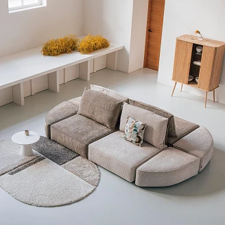 Zuiver Sofaelement 1,5-Seter <strong>Hunter</strong>  Sand