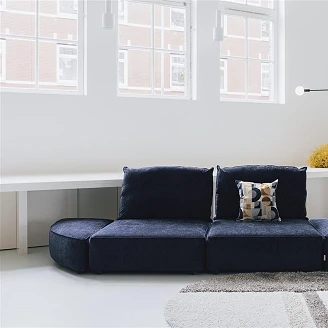 Zuiver Sofaelement med Høyre Armlene <strong>Hunter</strong>  Blå