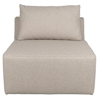 Zuiver Sofaelement 1-Seter <strong>Prosper</strong>  Cappuccino