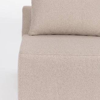 Zuiver Sofaelement 1-Seter Prosper Cappuccino