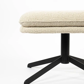 Zuiver Sittepuff Tyler Hvit 44.5 cm