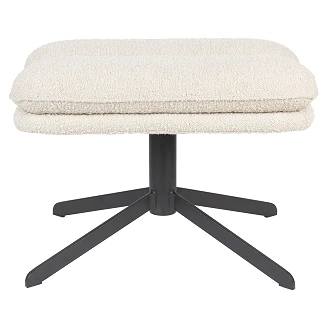 Zuiver Sittepuff <strong>Tyler</strong>  Hvit 44.5 cm