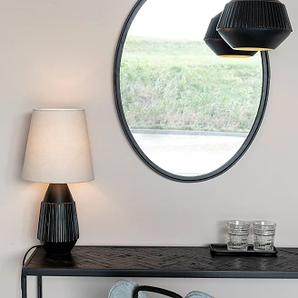 Bordlampe <strong>Tyro</strong>  Svart
