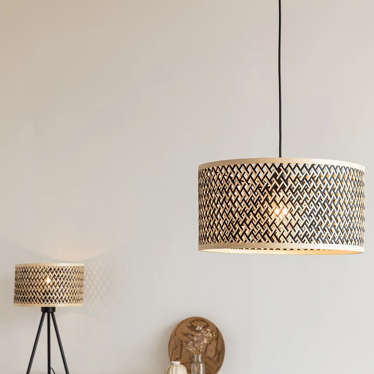 Pendellampe Ravo Beige