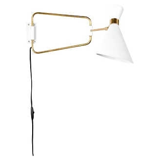Zuiver Vegglampe <strong>Shady</strong>  Hvit
