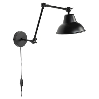 Vegglampe <strong>Teruel</strong>  Svart