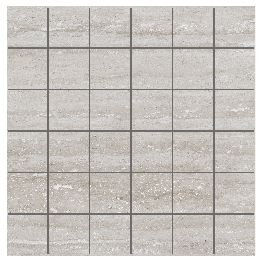 Mosaikk Gulvflis Medelhav Gråbeige Matt 30x30 cm
