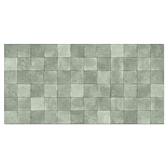 Veggflis <strong>Avelo</strong>  Pixel Eucalyptus Matt-Blank 60x120 cm