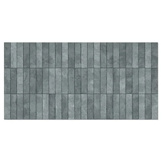 Veggflis <strong>Avelo</strong>  Ribbad Fjord Matt-Blank 60x120 cm