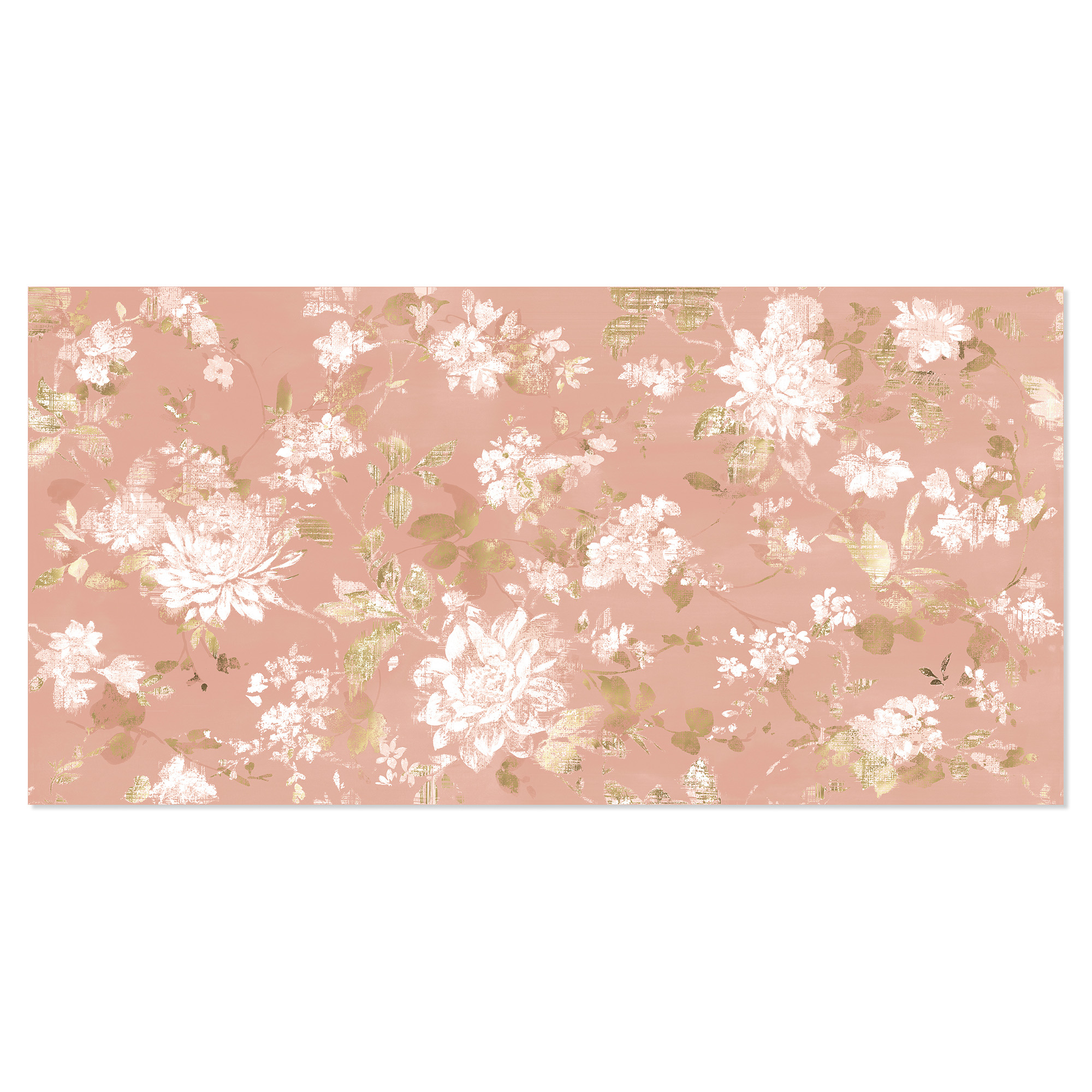 Veggflis Melodi Blommor Blush Matt 60x120 cm