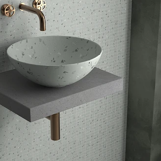 Dune Mosaikk Gulvflis <strong>Fragmenta Dune</strong>  Gris Matt 28.6x30.5 cm