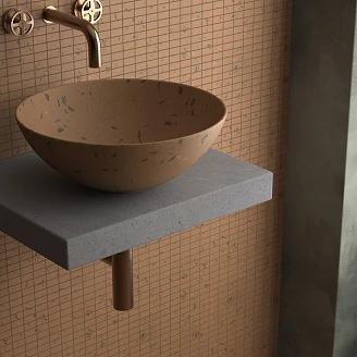 Dune Mosaikk Gulvflis <strong>Fragmenta Dune</strong>  Terracota Matt 28.6x30.5 cm