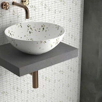 Dune Mosaikk Gulvflis <strong>Fragmenta Dune</strong>  Verde Matt 28.6x30.5 cm