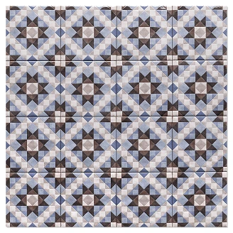Mainzu Gulvflis <strong>Marrakech Mainzu</strong>  Agadir Azur Blank 15x15 cm