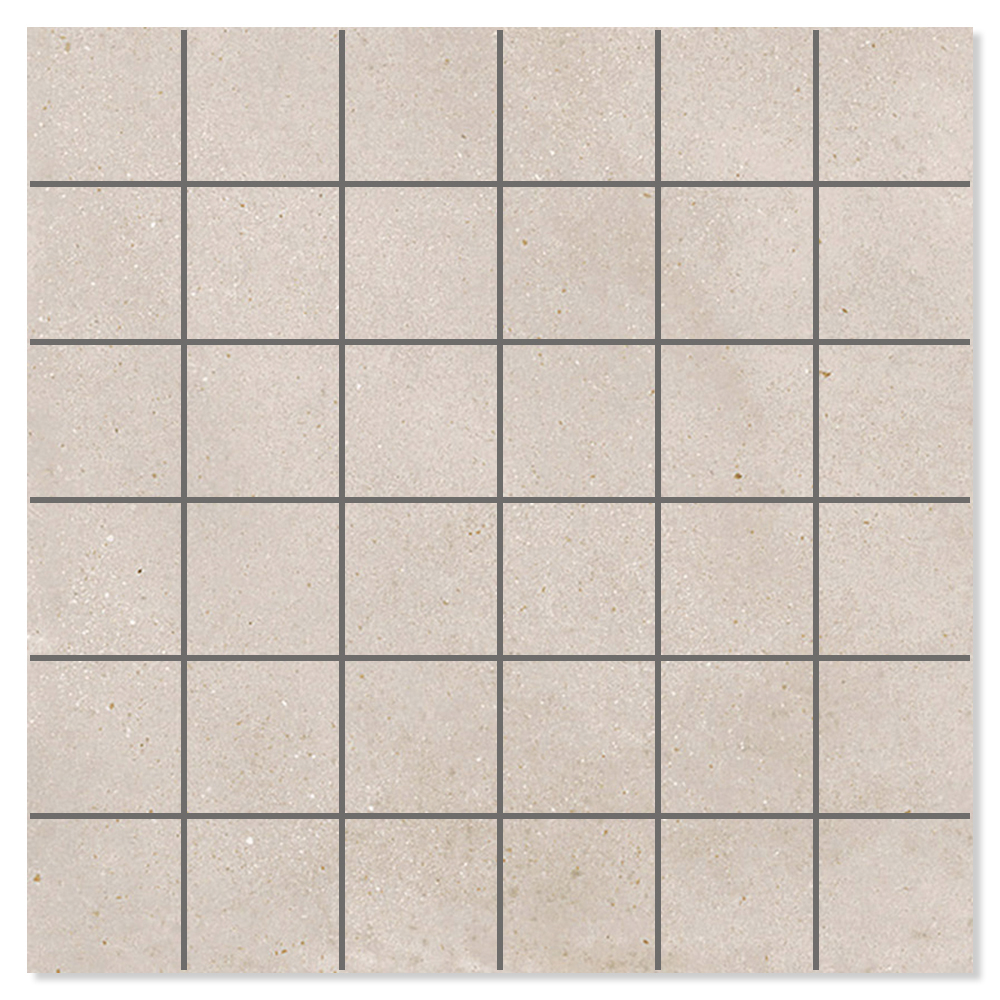 Mosaikk Gulvflis Alvar Raw Beige Matt 30x30 cm