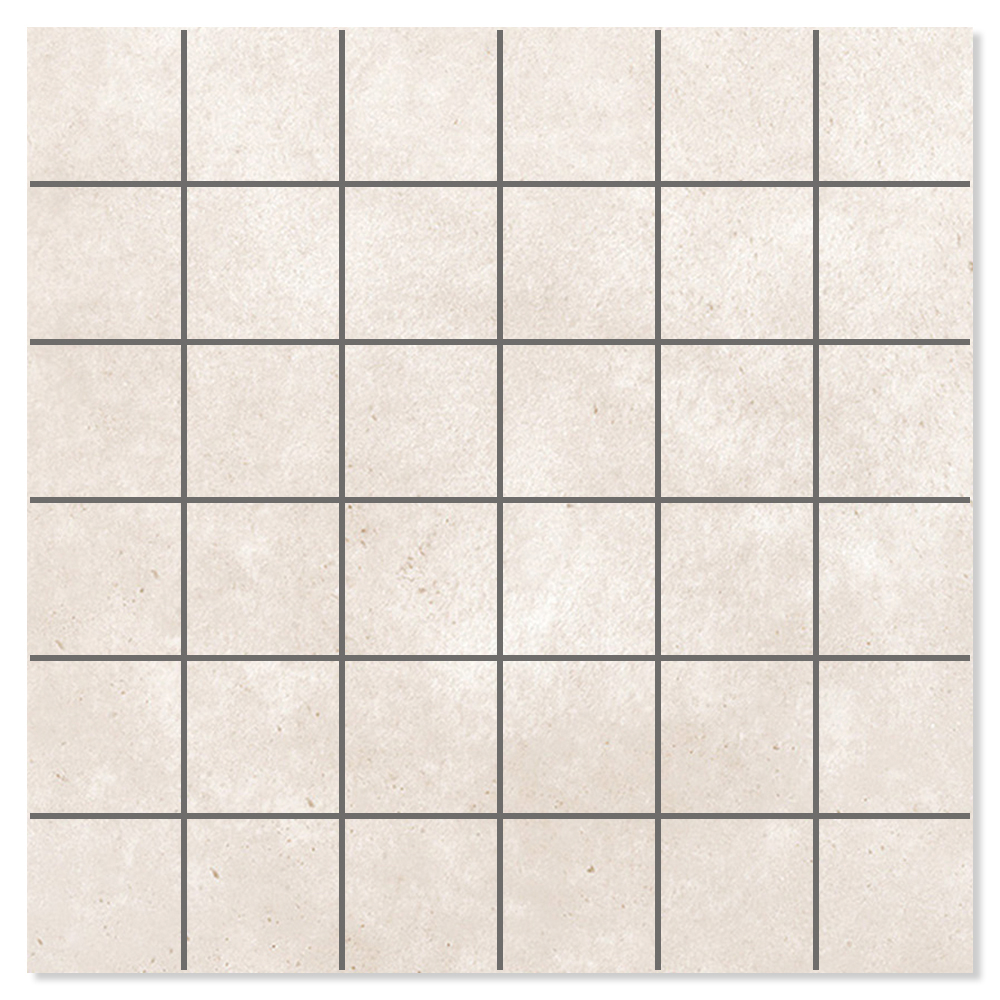 Mosaikk Gulvflis Alvar Raw Lys Beige Matt 30x30 cm