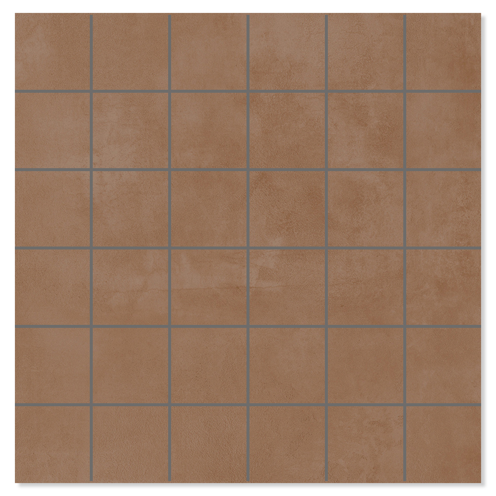 Mosaikk Gulvflis Delicate Raw Brun Matt 30x30 cm