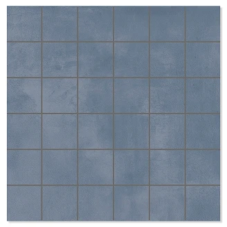 Mosaikk Gulvflis <strong>Delicate</strong>  Raw Blå Matt 30x30 cm