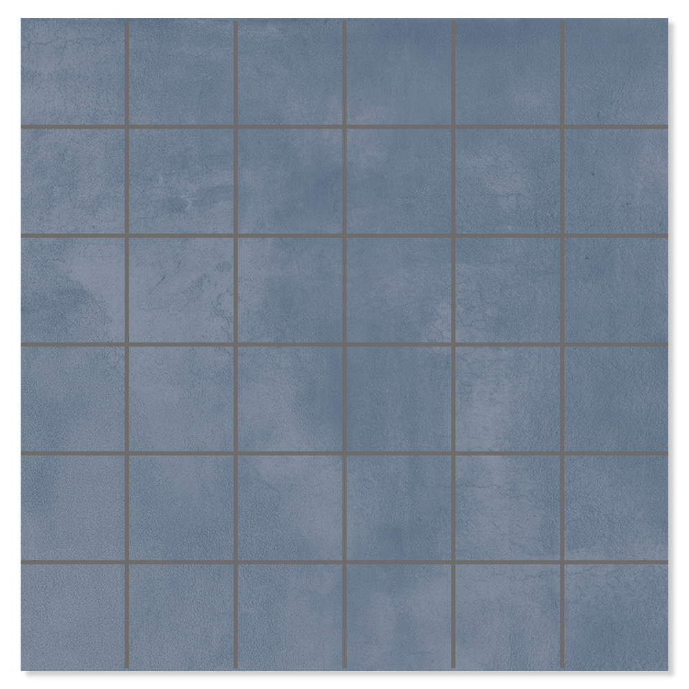 Mosaikk Gulvflis Delicate Raw Blå Matt 30x30 cm