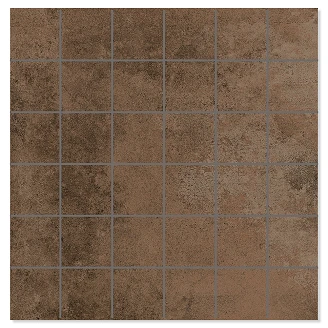 Mosaikk Gulvflis <strong>Metalcraft</strong>  Raw Bronse Matt 30x30 cm