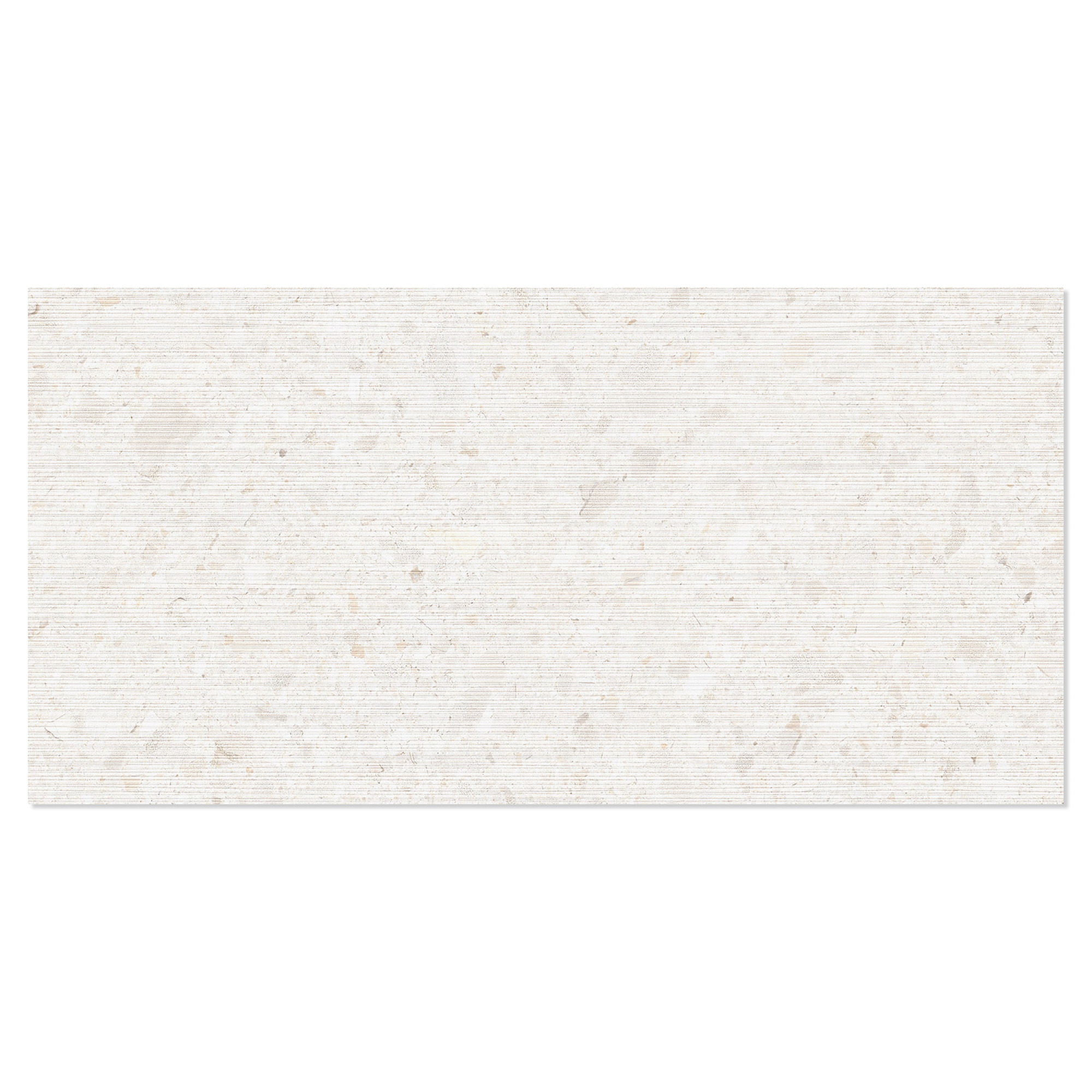 Gulvflis Rivela Raw Pärlvit Lineær Matt Relieff 60x120 cm