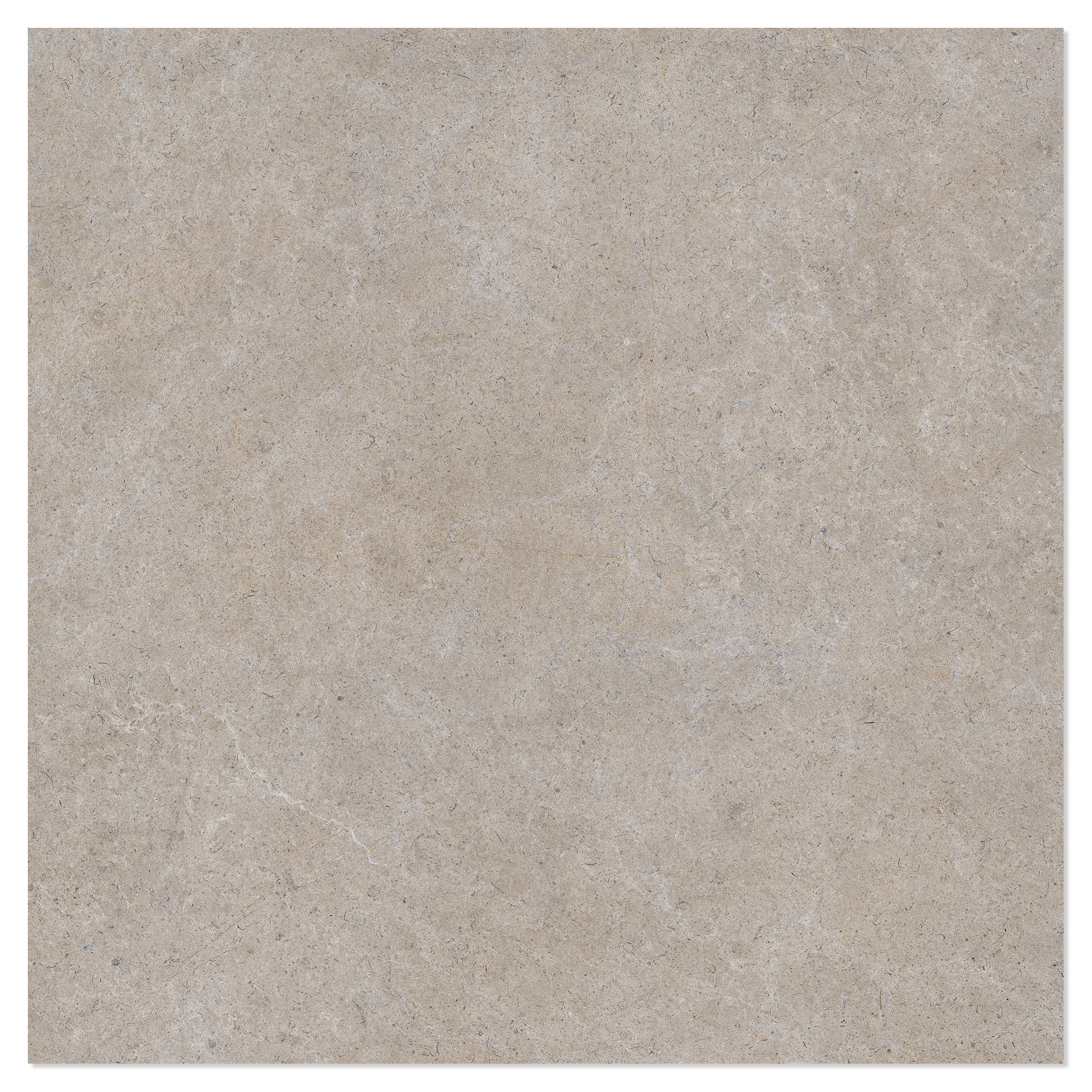 Gulvflis Solina Raw Ljusbrun Matt 120x120 cm