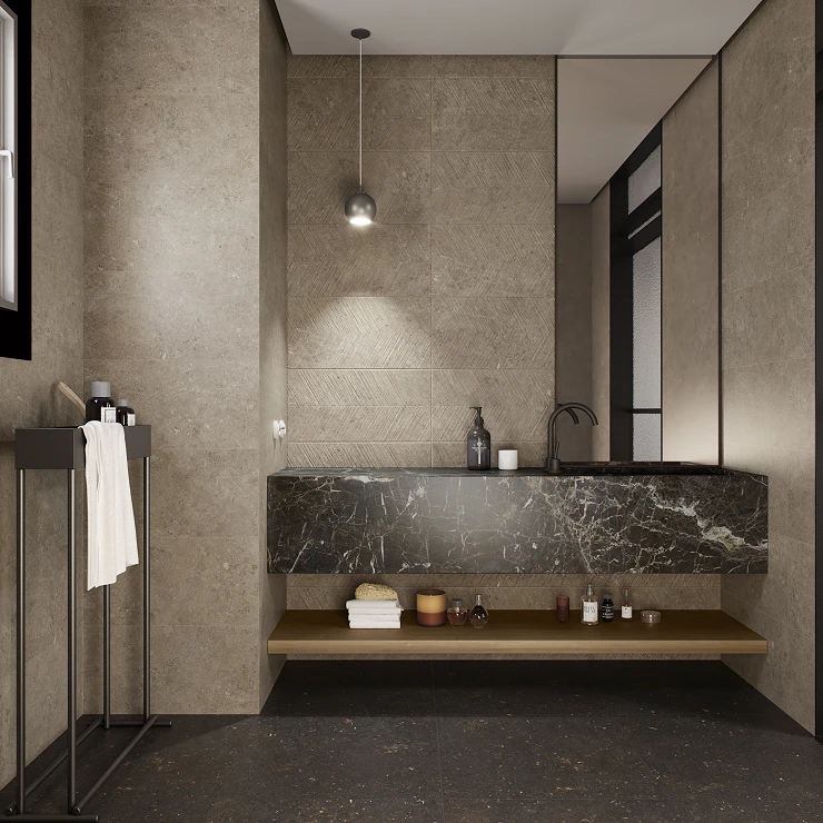 Veggflis Varda Raw Beige Matt 30x60 cm