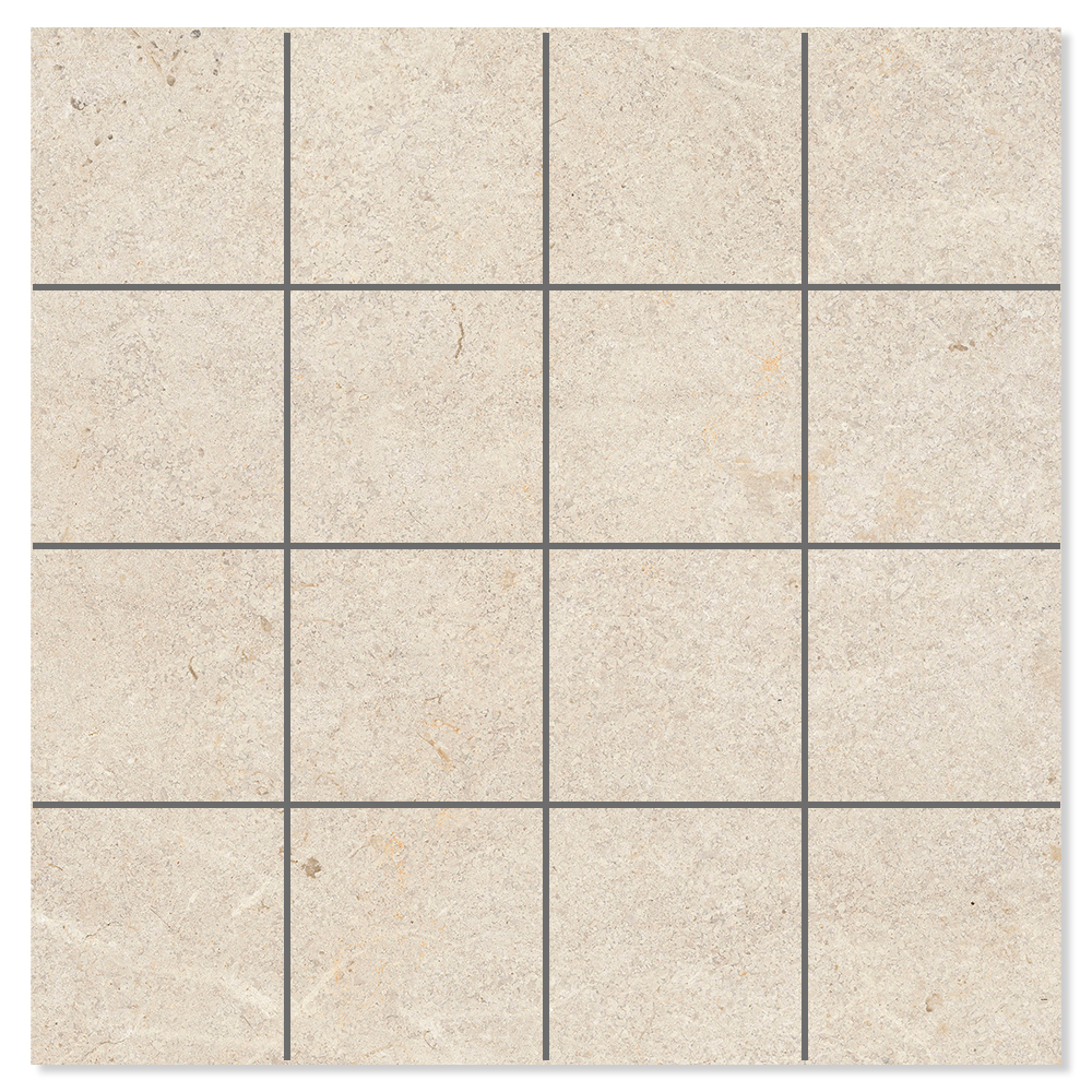 Mosaikk Gulvflis Terva Raw Beige Matt 30x30 cm
