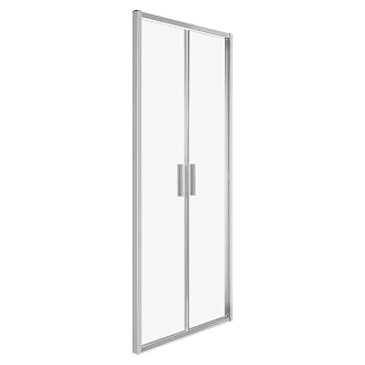 Dusjdør <strong>Solcore</strong>  110 cm Krom Blank Svingbar