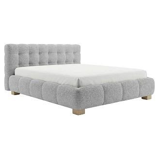 Sengeramme <strong>Belton</strong>  Grå uten Oppbevaring 180x200 cm