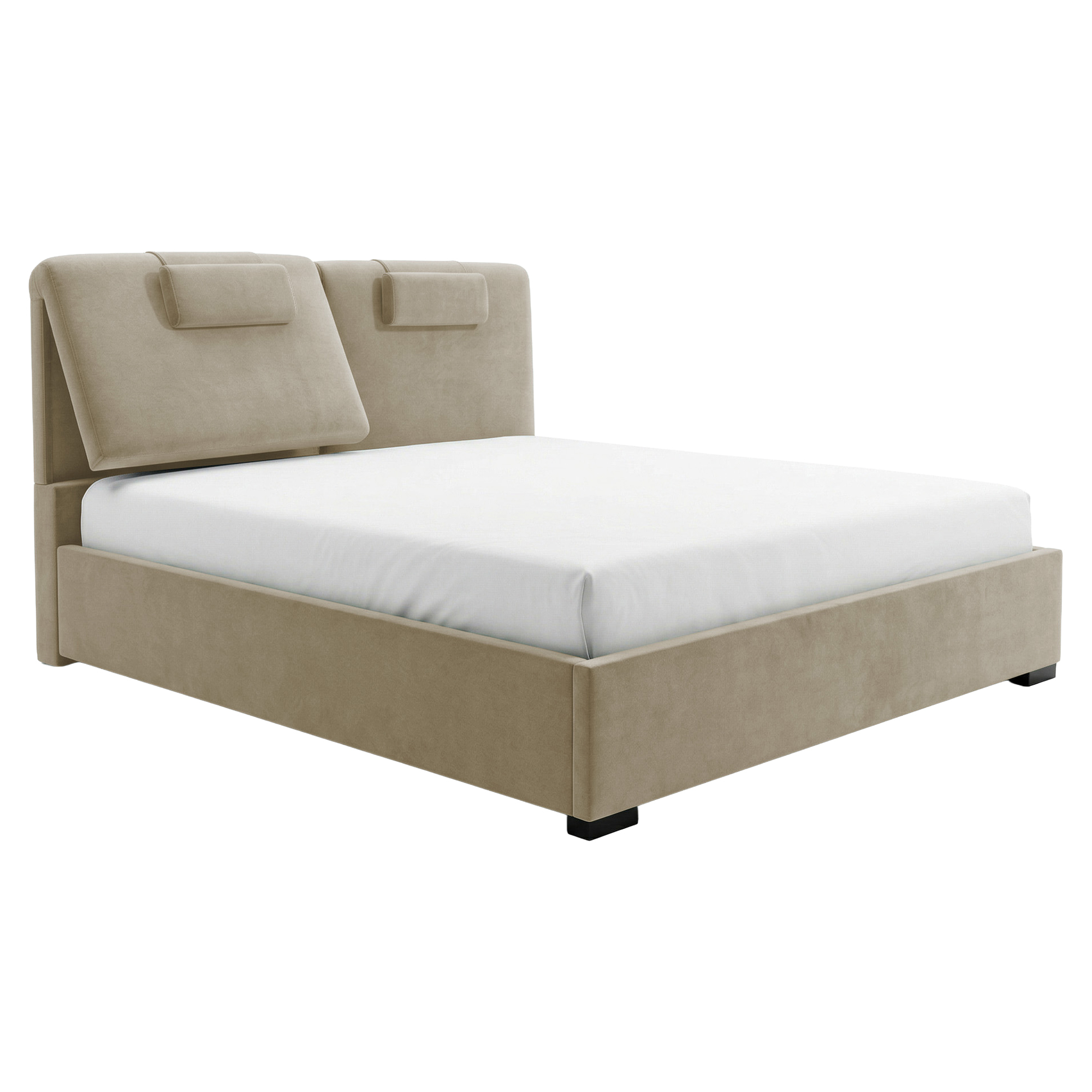 Sengeramme Sorrel Beige med Oppbevaring 180x200 cm