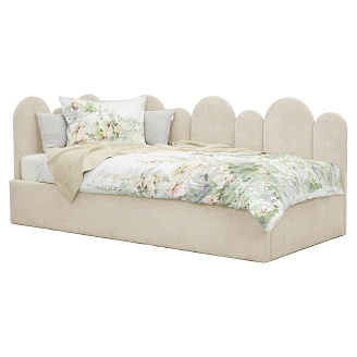 Sengeramme <strong>Florio</strong>  Hvit uten Oppbevaring 90x200 cm