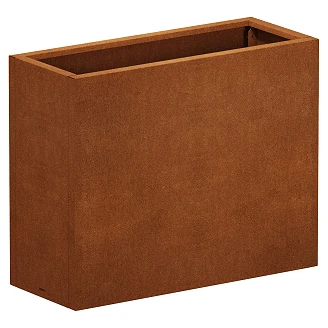 Herstera Utekrukke <strong>Verde Vivo</strong>  med Justerbar Volumfunksjon Cortenstål 100x40x80 cm
