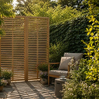 Skjerm <strong>Fairford</strong>  Tre 180x60 cm