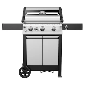 Köler Gassgrill <strong>Krone</strong>  Compact Sølvgrå 132x132x120 cm