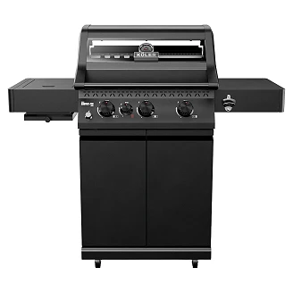 Köler Gassgrill <strong>Krone</strong>  Compact PRO Svart med Ekstra Støpejernsrist