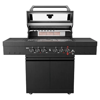 Köler Gassgrill <strong>Krone</strong>  S3 Svart 147x147x120 cm