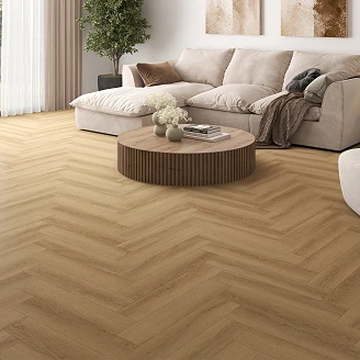 Kerlux Vinylgulv Herringbone Dorset Roble Trestruktur 13.5x61 cm