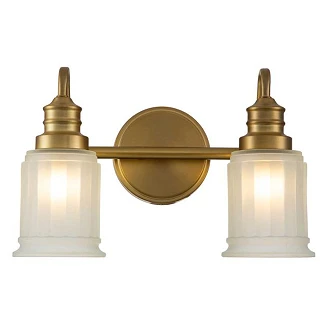 Quoizel Vegglampe Swell Duo Gull