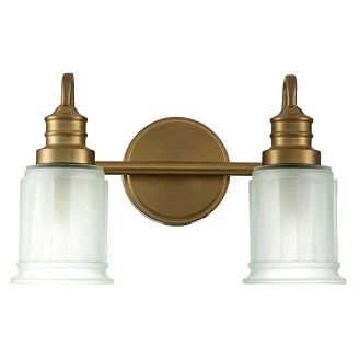 Quoizel Vegglampe <strong>Swell</strong>  Duo Gull