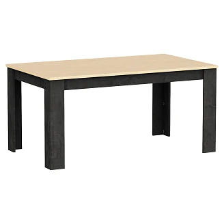 Spisebord Kenton Mørk Betong, Artisan Eik 205x90 cm